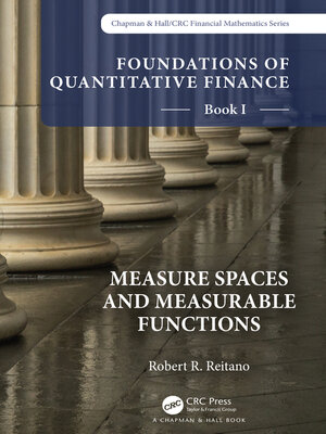 cover image of Foundations of Quantitative Finance, Book I